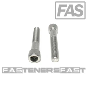 (10) 5/16-24x1-3/4 Acero Inoxidable Cabeza de Enchufe Tapa Tornillo Allen Drive ROSCA FINA - Imagen 1 de 5