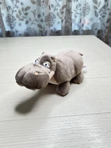 Nici Alemania Hipopótamo Peluche Suave Animal Gris 8” - Imagen 1 de 7