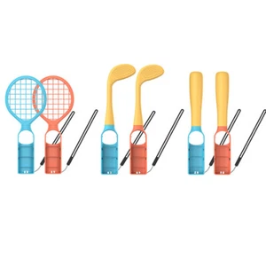 Sports Kit with Golf Clubs, Tennis Rackets, Baseball Bats for Switch2/OLED - Picture 1 of 7