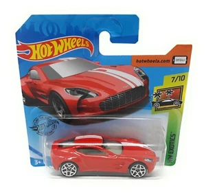 Hot Wheels 229/2020 Aston Martin One 77 rosso Exotics Malaysia blister corto - Foto 1 di 1