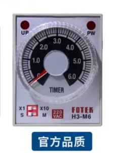 Nuevo FOTEK Time Relay H3-M6 220VAC - Imagen 1 de 2