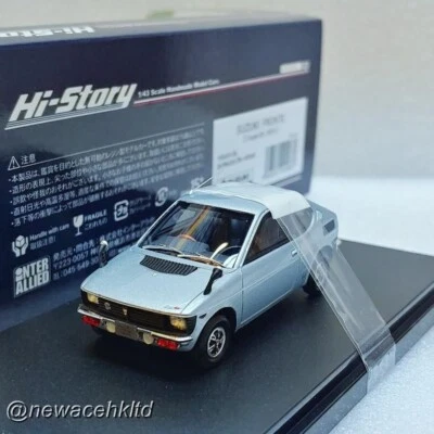 Suzuki Fronte Coupe GX 1971 Bluish silver Hi-Story 1/43 #HS404BL - Image 1 of 2