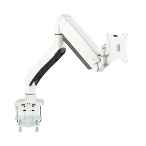 SIIG Single Aluminum Heavy Duty Mount with USB and Audio Ports - 17-43" Monitor