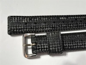 AUTHENTISCH NOS 1960-70ER JAHRE 16 MM TROPISCH PERFORIERT SCHWEIZER BAND ARMBAND - Bild 1 von 6