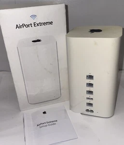Apple A1521 AirPort Extreme Base Station Wi-Fi Router (No Power Cord) - Picture 1 of 8