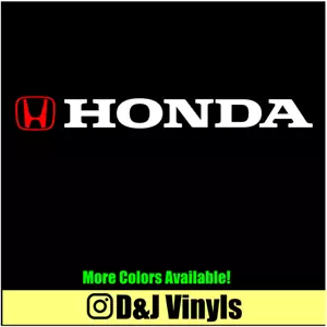 HONDA Windshield Banner Vinyl Decal Sticker 41x5 - Picture 1 of 1