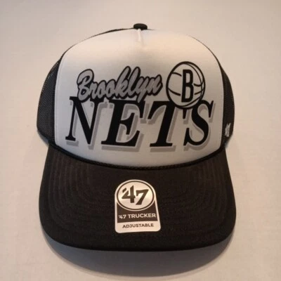 Brooklyn Nets ‘47 Trucker Hat Adjustable  - Image 1 of 4