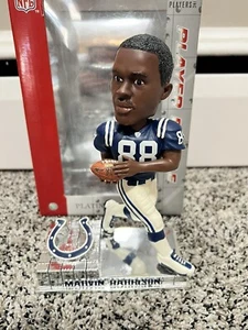 Marvin Harrison Bobblehead Indianapolis Colts Platinum Series NFL New In Box - Picture 1 of 4