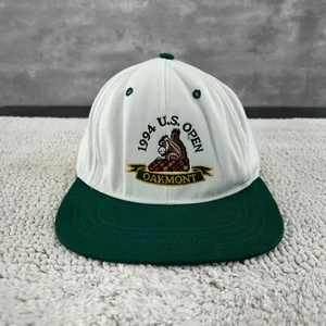 SOMBRERO SNAPBACK OAKMONT ABIERTO DE EE. UU. AÑOS 90 OSFA DOS TONOS GOLF PGA BORDADO - Imagen 1 de 6