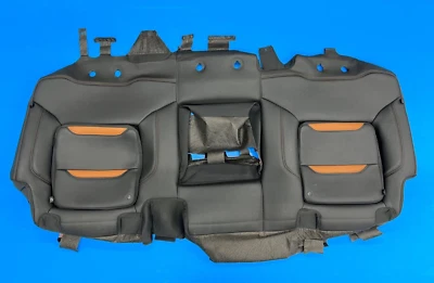 2019 2020 2021 2022 GMC SIERRA AT4 REAR SEAT COVER BACKREST  BLACK & BROWN - Image 1 of 4