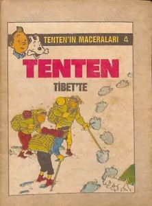 TINTIN - Tintin #4 in Tibet edizione turca fumetto 1989 in perfette condizioni - Foto 1 di 1