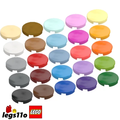 LEGO 4150 / 14769 - Pack of 1x 2x 4x 8x - NEW Tile 2x2 Round - choose colour - image 1 of 3