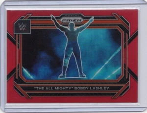 BOBBY LASHLEY WWE 2023 Panini Prizm Red 215/299 #6 Card - Picture 1 of 2
