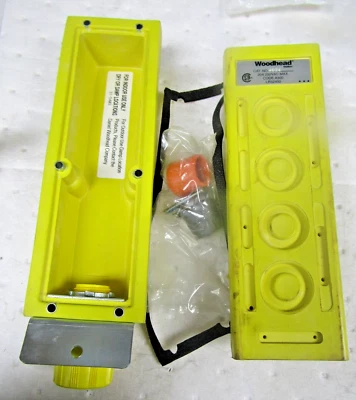 🔥 NUEVO WOODHEAD MOLEX 4024 SUPER SAFEWAY ESTACIÓN DE 4 BOTONES CONTROL COLGANTE 1 VELOCIDAD Foto 1 de 4