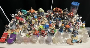 Disney Infinity Lot 67 Figures 12 Discs Star Wars Marvel Mickey Cars Nemo Frozen - Picture 1 of 11