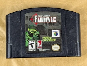 Tom Clancy’s Rainbow Six N64 Nintendo 64 Black Cartridge Only - Picture 1 of 13