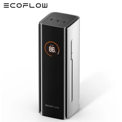 EcoFlow Rapid Pro 27kmAh Powerbank Integriertes 140W Kabel 300W Max Ladegerät - Bild 1 von 4