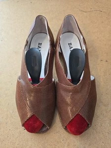 Bally Leather Slip On Shoes Size 35 UK Size 2 - Picture 1 of 15