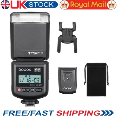 Godox TT520III flash fotocamera manuale con trasmettitore RT per Canon Nikon Sony Fuji