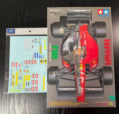 TAMIYA 1/20 FERRARI F189 EARLY VERSION articolo 20023 con NUOVE DECALCOMANIE 4 - Immagine 1 di 4