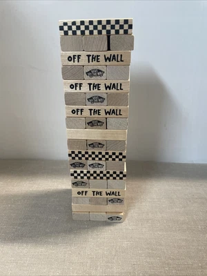 Vans "off The Wall" tower building Blocks Game - Image 1 of 4