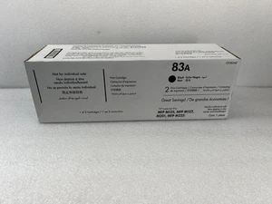 Cartuccia toner nero originale OEM HP 83A CF283A guarnizione di fabbrica - nuova - Foto 1 di 7