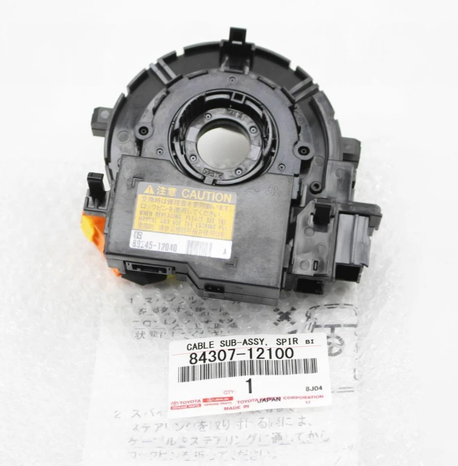 8430712100 Toyota Auris Corolla RAV4 Hiace cable espiral reloj sensor de resorte OEM Foto 1 de 1