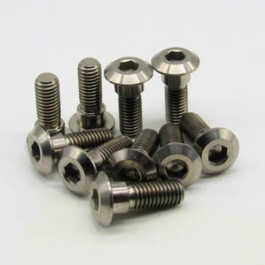 Honda CBR650F 2014-2018 Set of 10 Front Titanium Disc Bolts - Picture 1 of 8