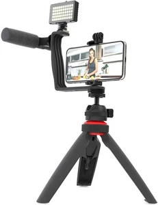 Digipower - Content Maker Essential Vlogging Kit mit Licht, Mikrofon, Stativ - Bild 1 von 1