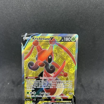 Kricketune V 142/163 Pokemon Battle Styles Ultra Rare Full Art Holo NM - Image 1 of 4