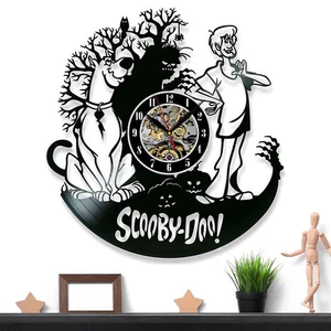 Scooby Doo Vinyl Record Wall Clock Gift Surprise Ideas Friends Decor Wall Art - Picture 1 of 3