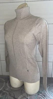 Sehr schöner Neuer Rollkragenpullover BiBA XS 34 36 mit Herz Anhänger - Bild 1 von 4