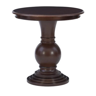 Mesa de acento redonda 809-350 Espresso 26"L x 26"W x 26"H Foto 1 de 4