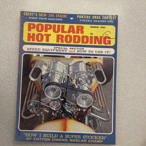 Popular Hot Rodding Magazine Vintage March 1965 - Picture 1 of 6