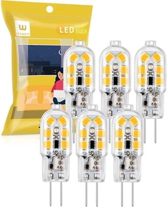 WOWATT G4 Lampadine LED 2W 160Lm 4000K Bianco Naturale Non Dimmerabili Confezione da 6 - Foto 1 di 6