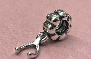 PANDORA | PLATA ESTERLINA ESPOLETA COLGANTE ENCANTO ✪NUEVO✪ 790998 VARILLA RARA RETIRADA EE. UU. - Imagen 1 de 7