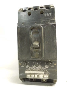 ITE CIRCUIT BREAKER 10 AMP F FRAME MODEL 4062 TYPE ETI 3 POLE 600 V AC - Picture 1 of 1
