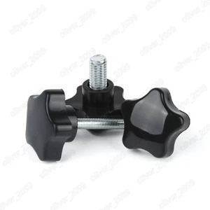 Steel Plastic Five Point Star Hand Knob Tightening Screws M6 M8 M10 - Picture 1 of 6