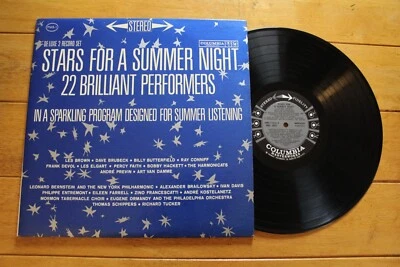 STARS FOR A SUMMER NIGHT DOUBLE LP 12" VINYL COLUMBIA 6 EYE STEREO VG+ - Image 1 of 4