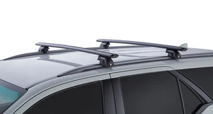 Rhino Pair of Vortex Clamp On Roof Racks for Toyota Fortuner w/ OE Rails Black - Picture 1 of 2