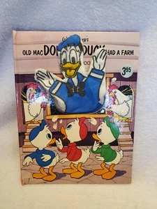 LIBRO DELLE MARIONETTE Old MacDonald Duck Had a Farm di Disney Staff (1976, copertina rigida) - Foto 1 di 9