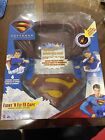 Superman Returns DC Fight 'N Fly FX Costume Cape Electronic Sounds- Sealed Box  