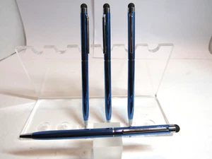 LOTE DE 4 BOLÍGRAFO DELGADO TERZETTI COSMO-AZUL TOP CONDUCTOR - Imagen 1 de 2