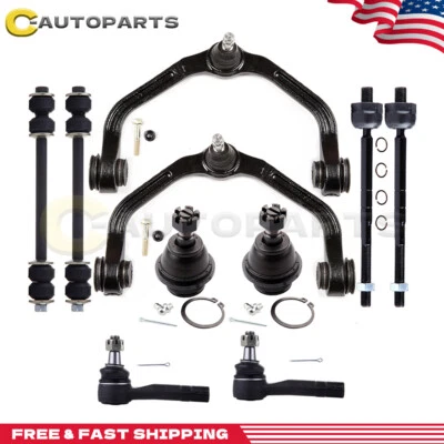 Front Upper Control Arm Ball Joints Tie Rods For Ford Ranger Mazda B2300 B2500 - Image 1 of 4