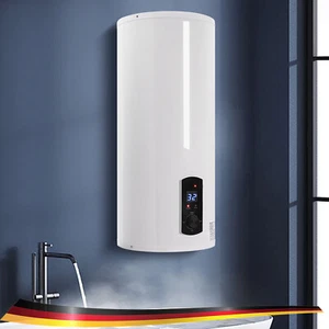 Scaldabagno Elettrico Boiler Accumulatore Elettrico 60L Orizzontale Schermo LED - Foto 1 di 16