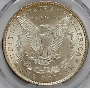 1889-O Morgan Silver Dollar $1 PCGS MS64 – New Orleans Mint Very Nice Lustrous - Picture 1 of 5