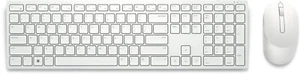 Dell KM5221 Wlan Tastatur Maus KM5221W-WH-US English Keyboard Mouse White Weiß - Bild 1 von 7