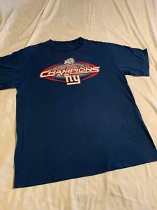 Vintage Superbowl XLII 2008 New York Giants Champions Large - Picture 1 of 4
