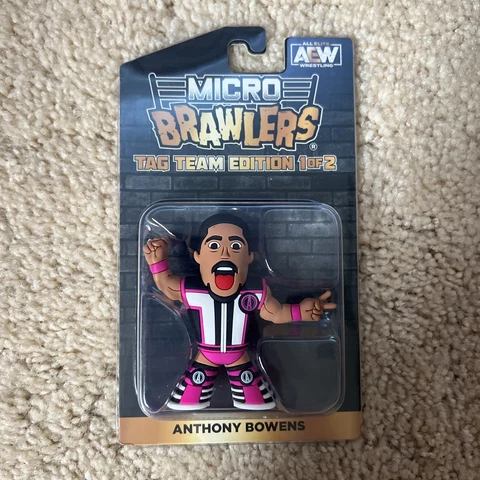 The Acclaimed Micro Brawler AEW Anthony Bowens Brand New Cover