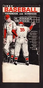 Manual y horarios de béisbol UPI 1959 - Imagen 1 de 1